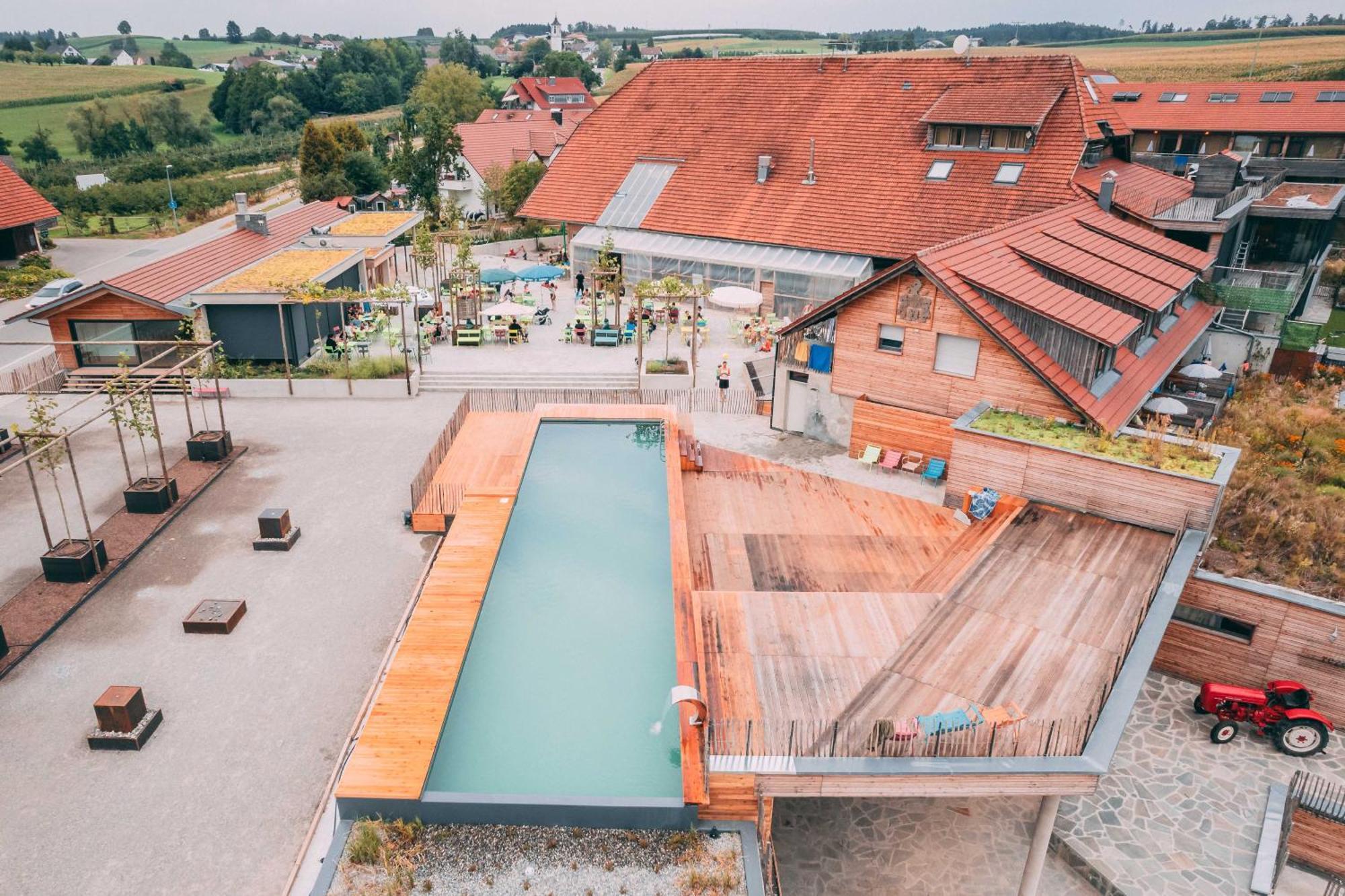 Gut Huegle Erlebnishof Ravensburg Exterior foto